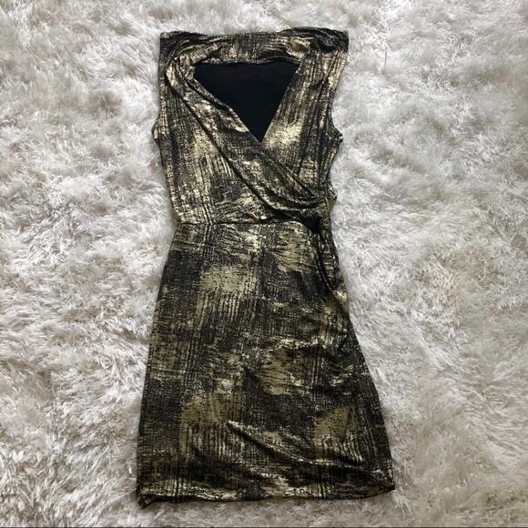 Collective Concepts Gold Dress! - Picture 1 of 5